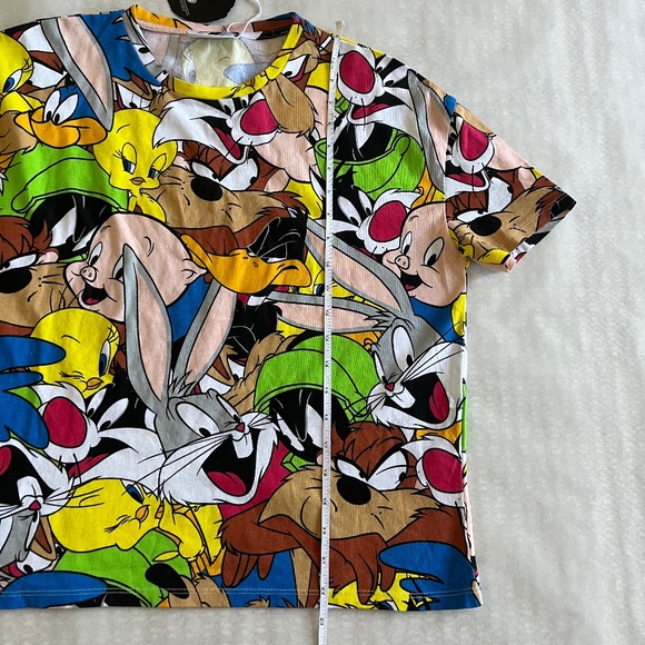 ZARA LOONEY TUNES © WARNER BROS. COTTON BUGS BUNNY CASUAL T-SHIRT TOP - Picture 9 of 9